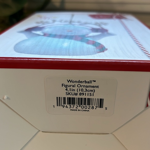 🎄LENOX WONDERBALL FIGURAL ORNAMENT - Picture 7 of 7